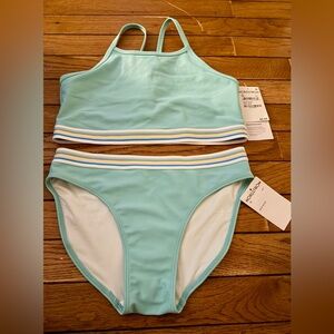 Zella Girls Two-Piece Bikini – Size 12 – UPF 50+ – New With Tags